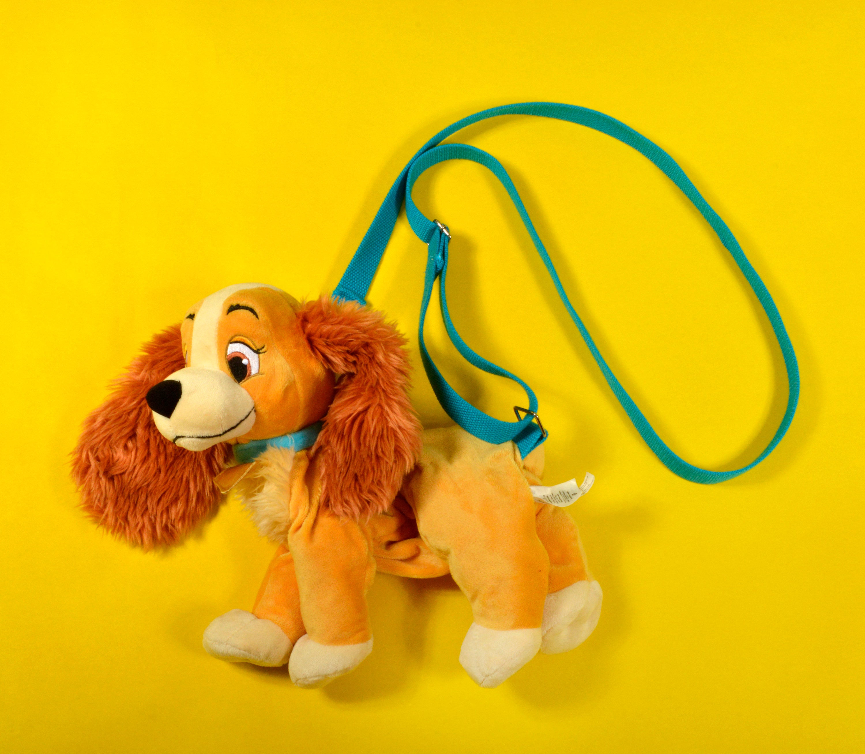 Disney Lady Plush Purse Upcycled Stuffed Animal Classic
