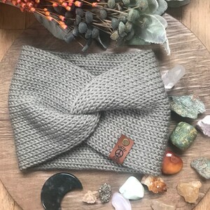 Earthy Alice Knit Twist Head Wrap Ear Warmer Winter Headband