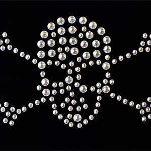 Nietenmotiv Totenkopf [97034] 6,2x3,9cm