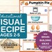 Bundle Kids Recipe Book, Preschool Cookbook Printable, Birthday Gift ...