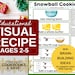 Bundle Kids Recipe Book, Preschool Cookbook Printable, Birthday Gift ...