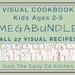 Bundle Kids Recipe Book, Preschool Cookbook Printable, Birthday Gift ...