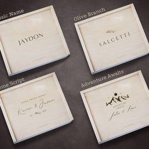 Caja de lujo personalizada para inauguración de casa: café artesanal, caja de regalo de madera grabada a medida con manta / Regalo para nuevo hogar / Regalo inmobiliario imagen 7