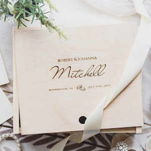 Personalized Wedding Day Memory Box, Bridal Gift Box, Engagement Gift, Wedding Day Gift, Keepsake Box, Handmade Custom Engraved Wood Box