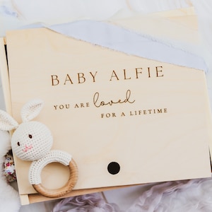 Personalized Baby Loss Box, Engraved Baby Memorial Box, Infant Loss, Angel Baby Keepsake Box, Miscarriage Keepsake Box, Custom Memory Box