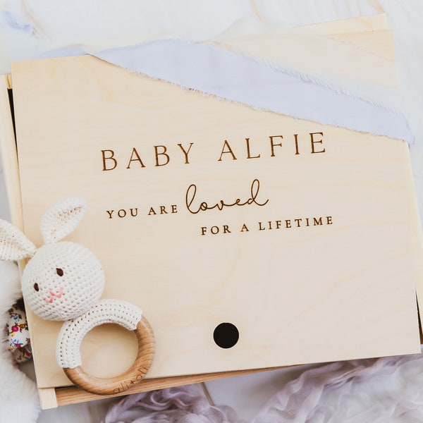 Personalized Baby Loss Box, Engraved Baby Memorial Box, Infant Loss, Angel Baby Keepsake Box, Miscarriage Keepsake Box, Custom Memory Box