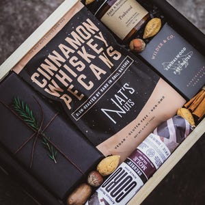 Personalized Gift Box for Him – Luxury Foodie Gift Basket for Clients, Birthdays & Thank You Gifts image 2