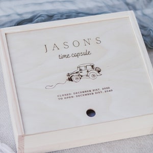 Engraved Baby Boy Box With Name, Baby Memory Box, Baby Boy Treasure Box, Personalized Baby Keepsake Wooden Box, Baby Birthday Gift