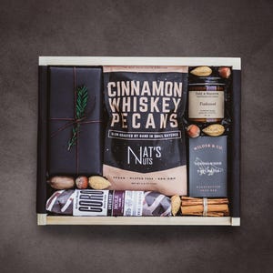 Personalized Gift Box for Him – Luxury Foodie Gift Basket for Clients, Birthdays & Thank You Gifts image 1