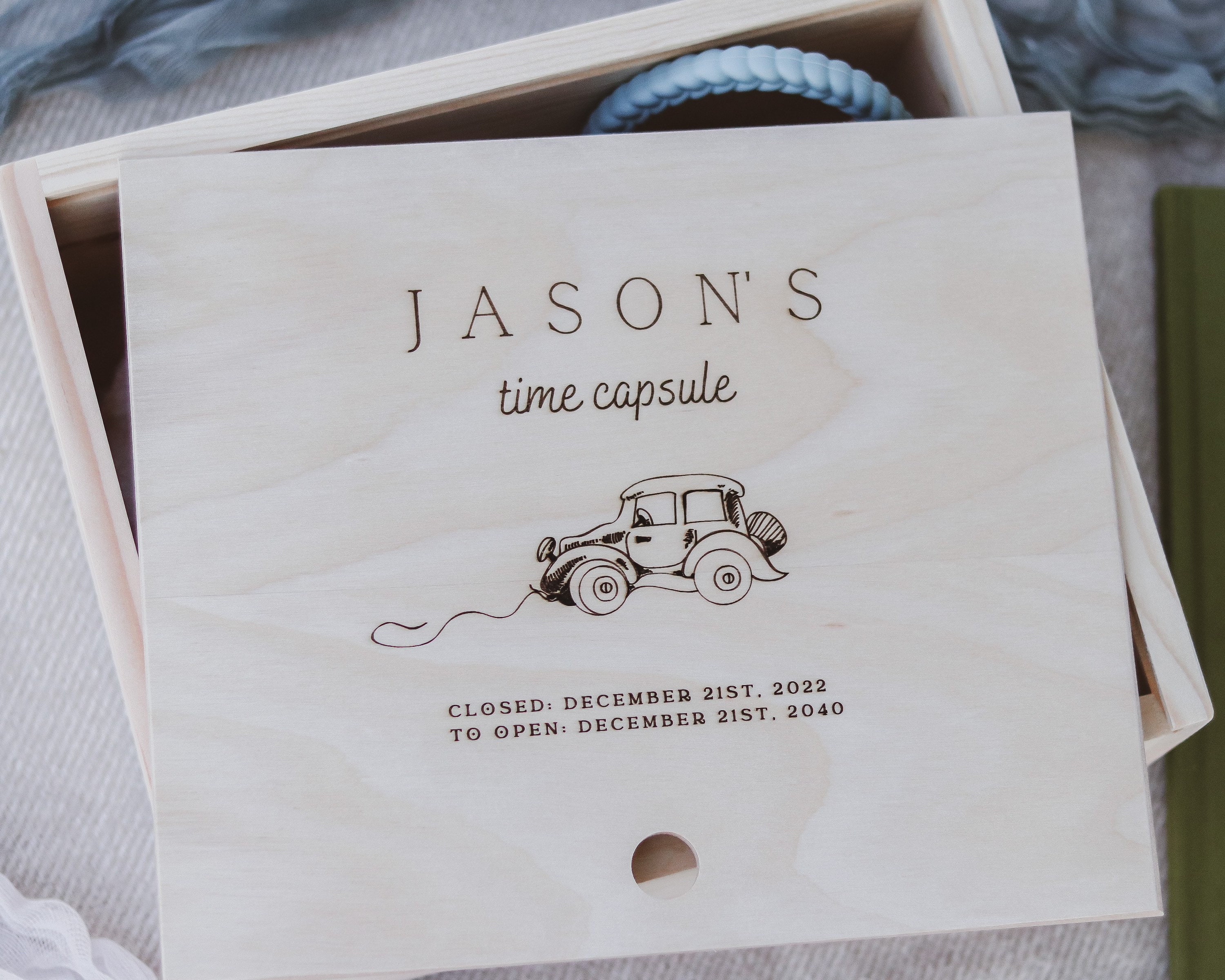 Engraved Baby Boy Box With Name Baby Memory Box Baby Boy Etsy