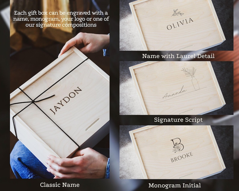 Personalized Gardening Gift Box – Gardener Gift with Apron, Pruning Shears & Engraved Keepsake Box | Useful Gift For Mom | Plant Lover Gift image 5