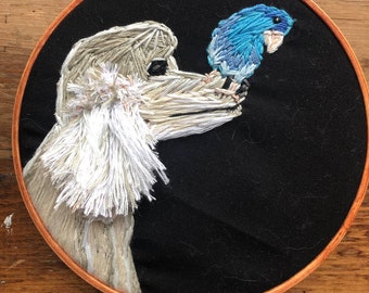 Custom Pet Embroidery Hoop