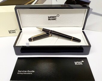 Montblanc Meisterstuck Classique Gold Trim Rollerball Pen