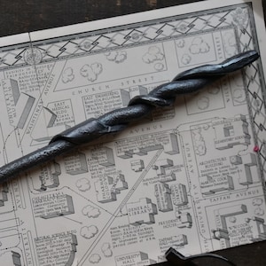 Leaf Wand / Hand Forged / Iron / Handmade