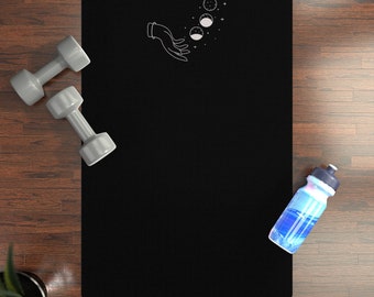 Moon Phases Yoga Mat| Yogi Gift| Birthday Gift| Gift for her| Meditation mat
