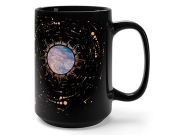 Mother Earth Goddess Mug | Spiritual Nature Lover, Divine Feminine Coffee Cup