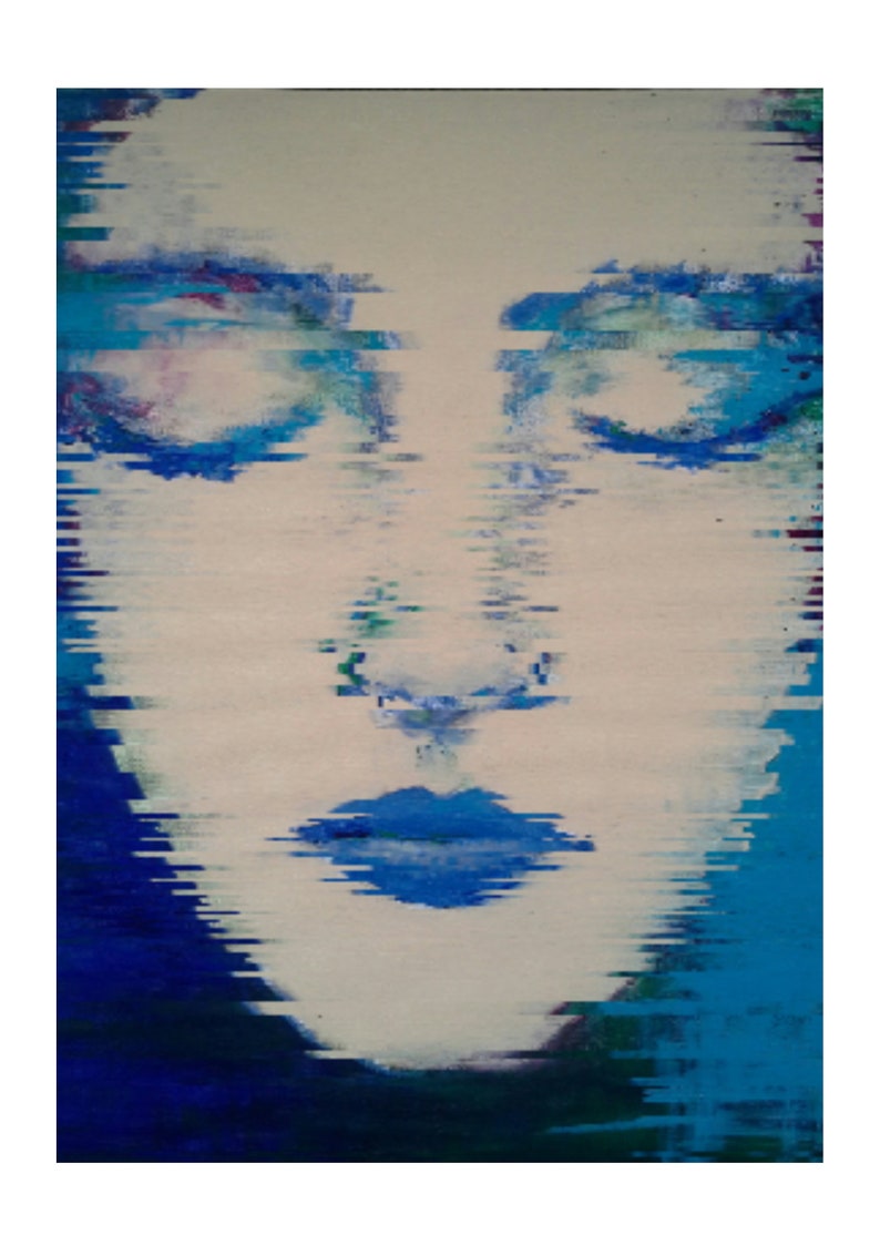 Art Print Painting Digital Art Download Print Digital Portrait Etsy