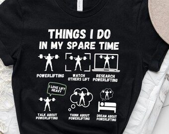 Weightlifting Tshirt - Etsy