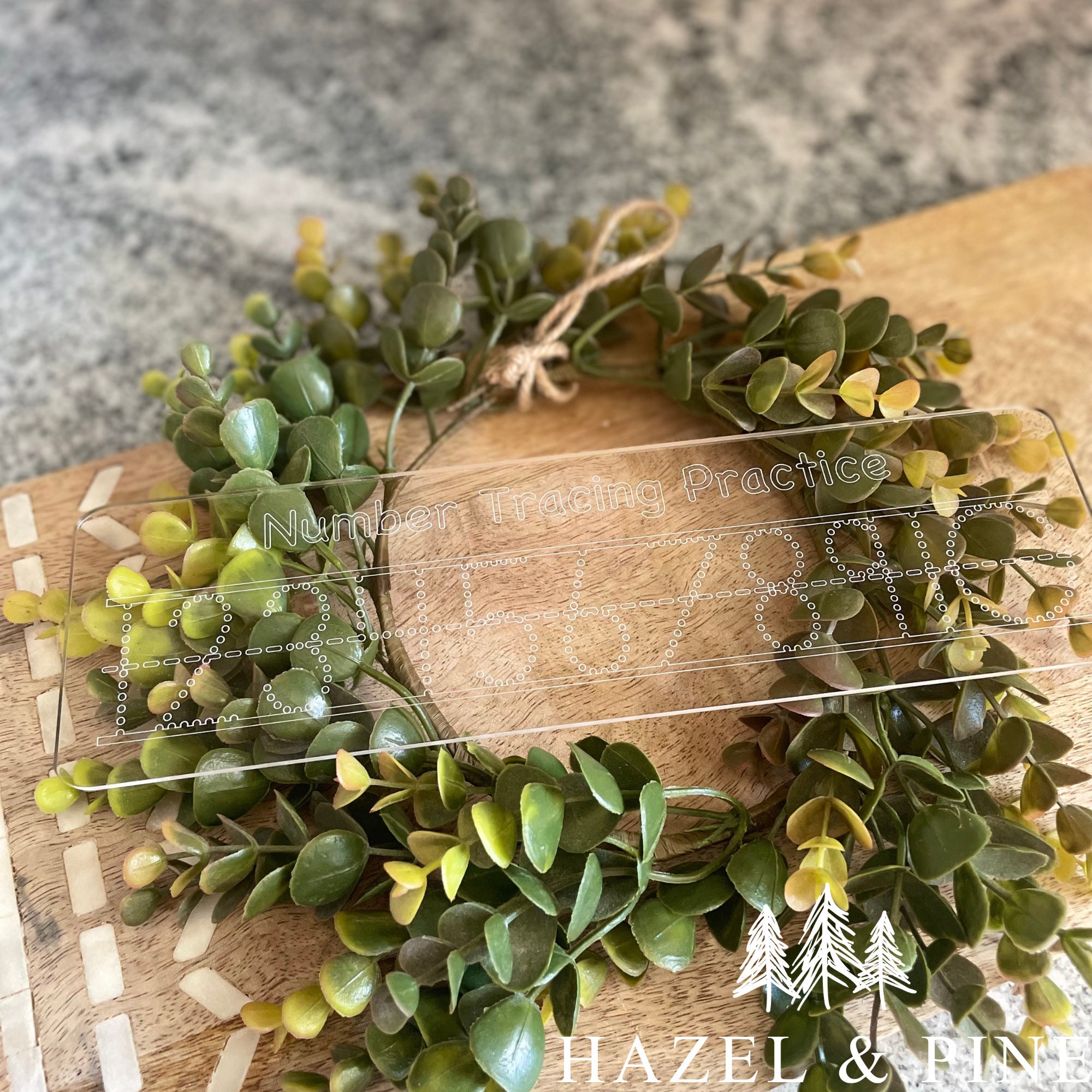 Tracing Board Homeschool Dry Erase Board Preschool Etsy Australia