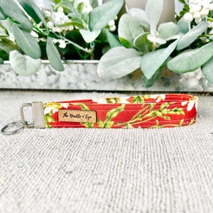 Handmade Floral Wristlet