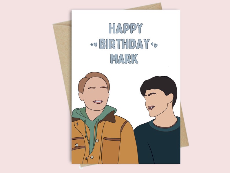 Personalised Heartstopper Birthday Card Nick and Charlie - Etsy