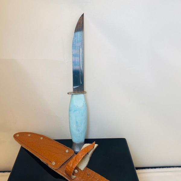 Vintage Hunting knife bakelite scouting blade Pfadfinder l Fahrtenmesser