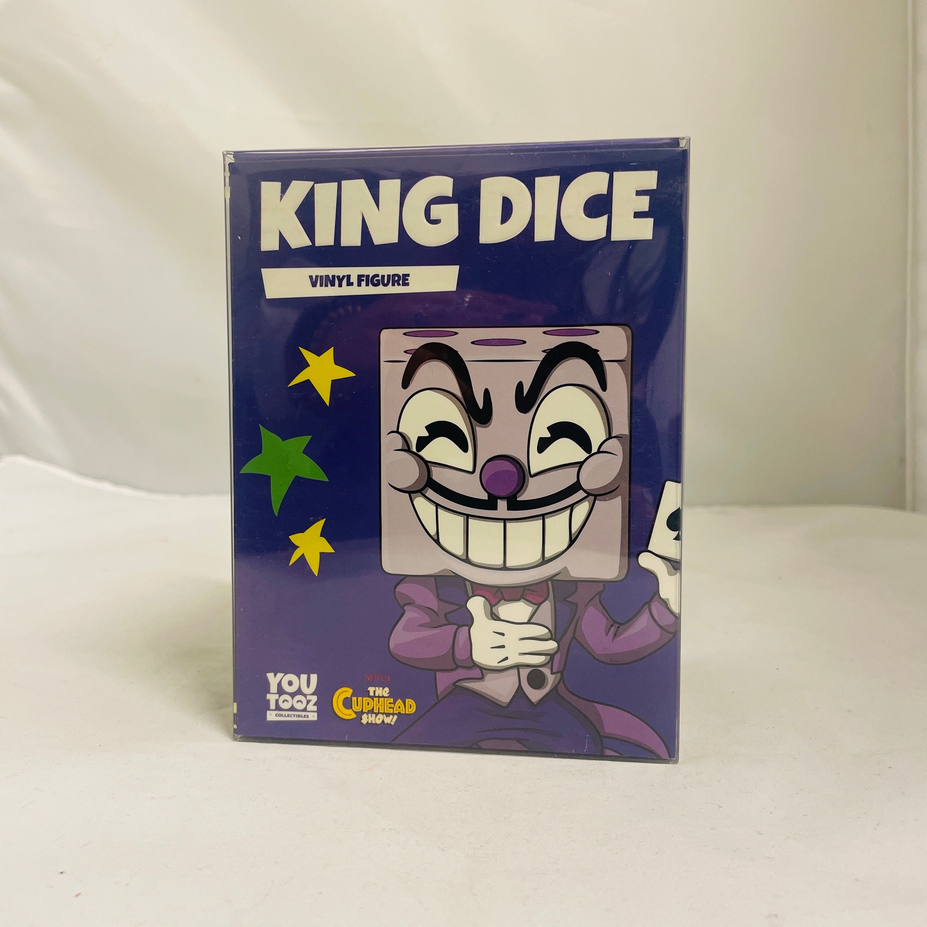 Youtooz Cuphead King Dice Vinyl Figure, 4.5 High-End Collectible Cuphead  King Dice Vinyl Figure from The Cuphead Netflix Show, by Youtooz Cuphead