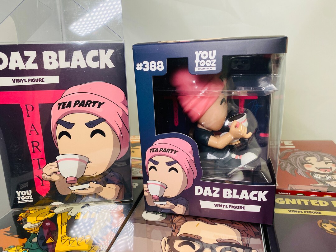 Youtooz Daz Black Tea Party Vinyl Figure Etsy