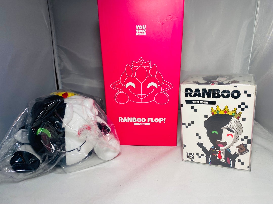 Youtooz 2 X Ranboo Flop Plush 1ft Ranboo Vinyl Figure Etsy