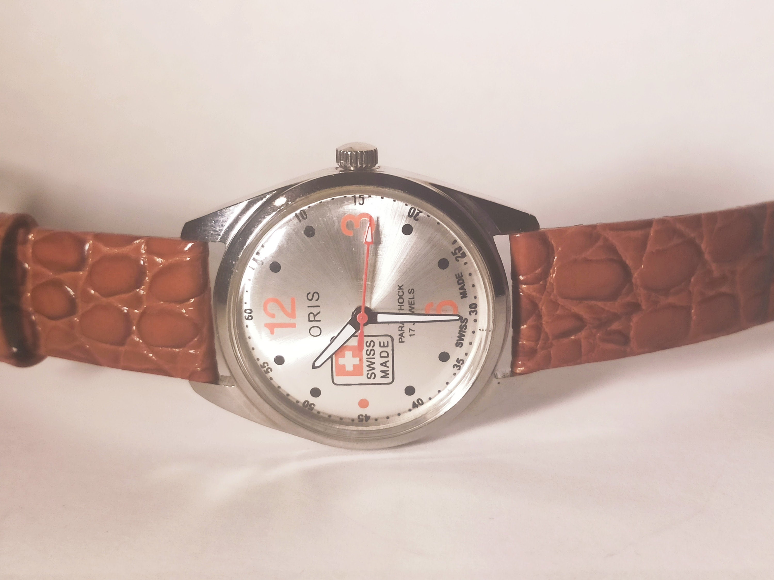 Vintage oris top 17 jewels shockproof