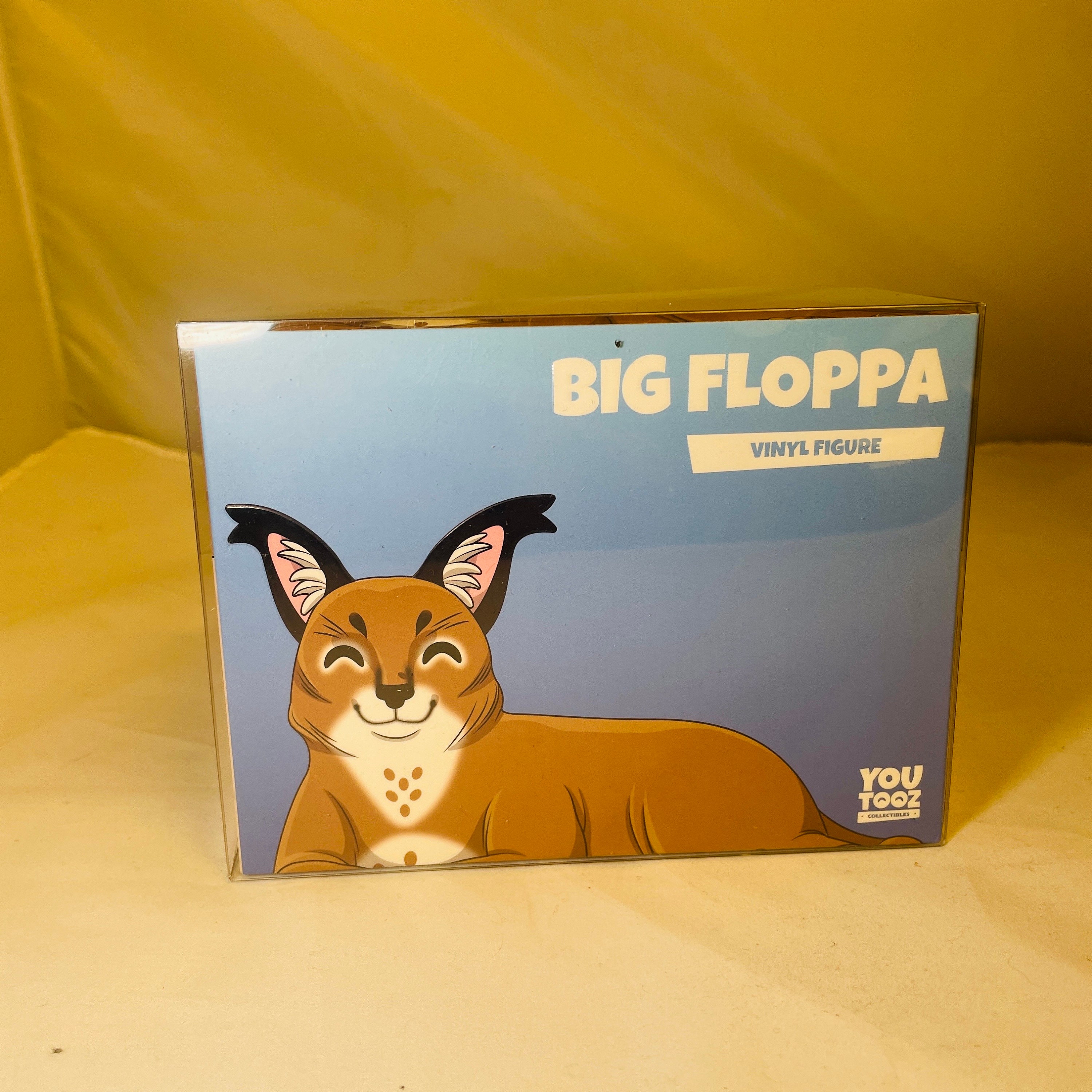 I made a floppa cube based on the big floppa youtooz plush! I put