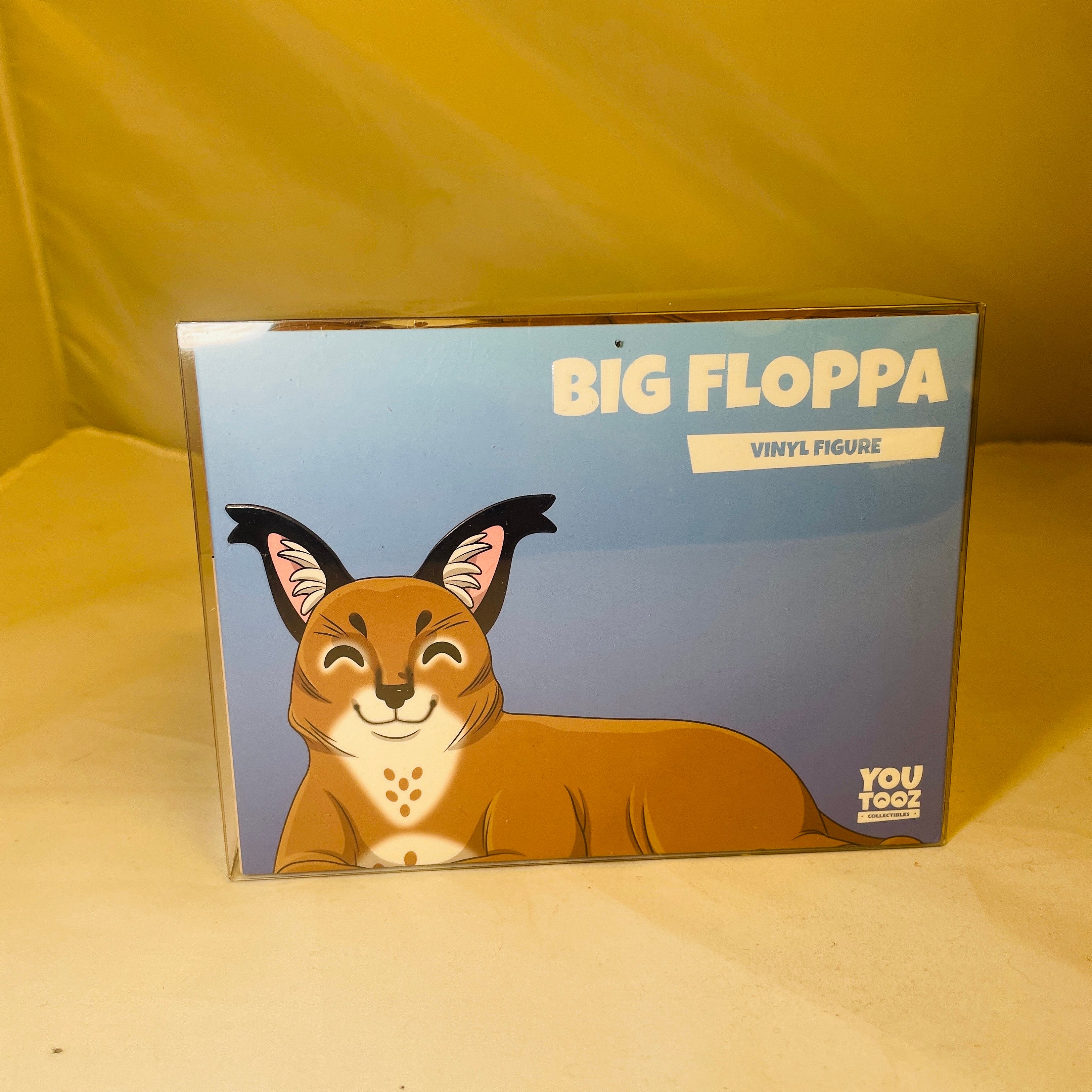 I'm Floppin Crazy - Big Floppa - Meme - Sticker