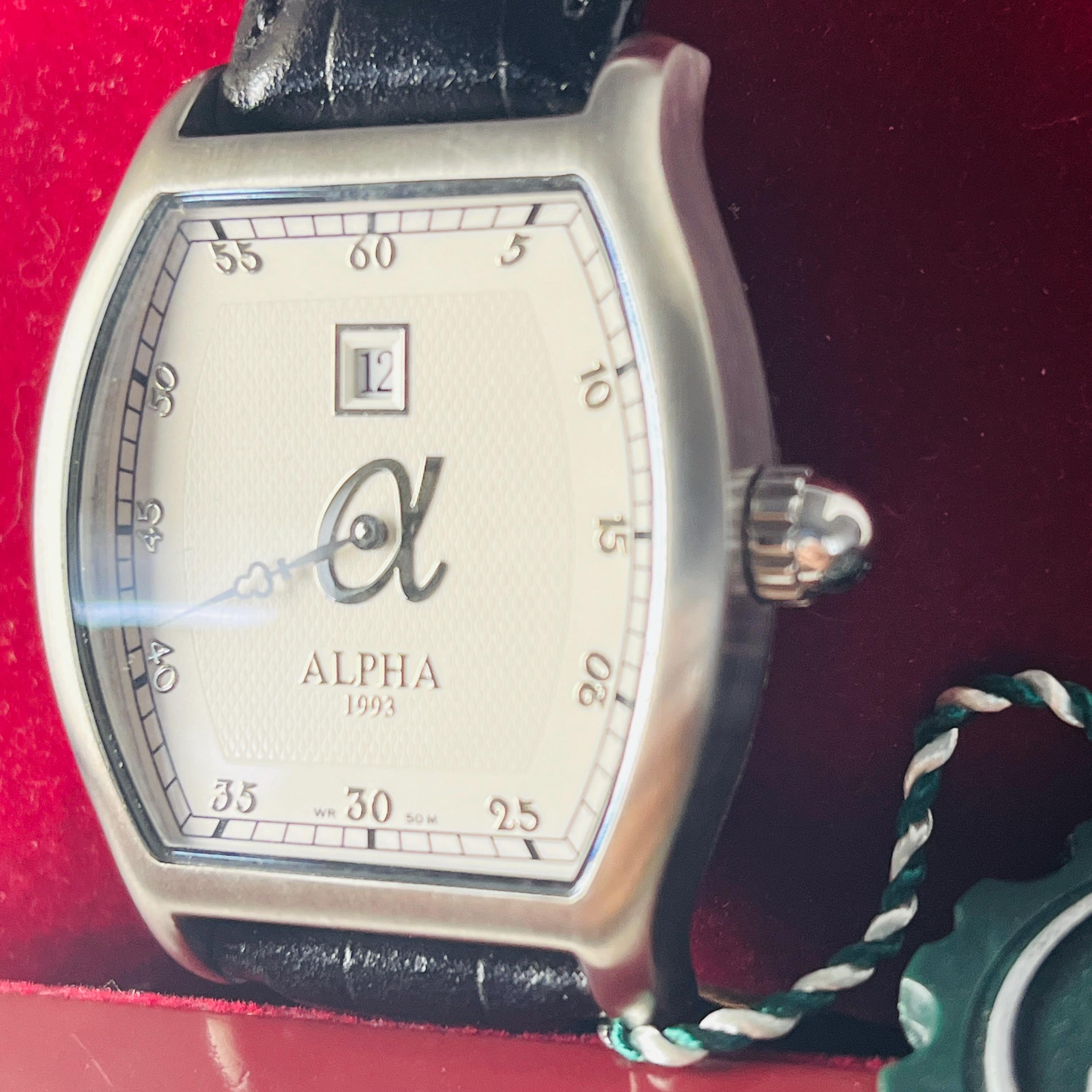 Vintage Automatic Men's Watch, Alpha 1993, Jumphour SG2709