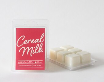 Cereal Milk Wax Melt Clamshell | Froot Loops Scent, Soy-Paraffin Blend, 3 oz