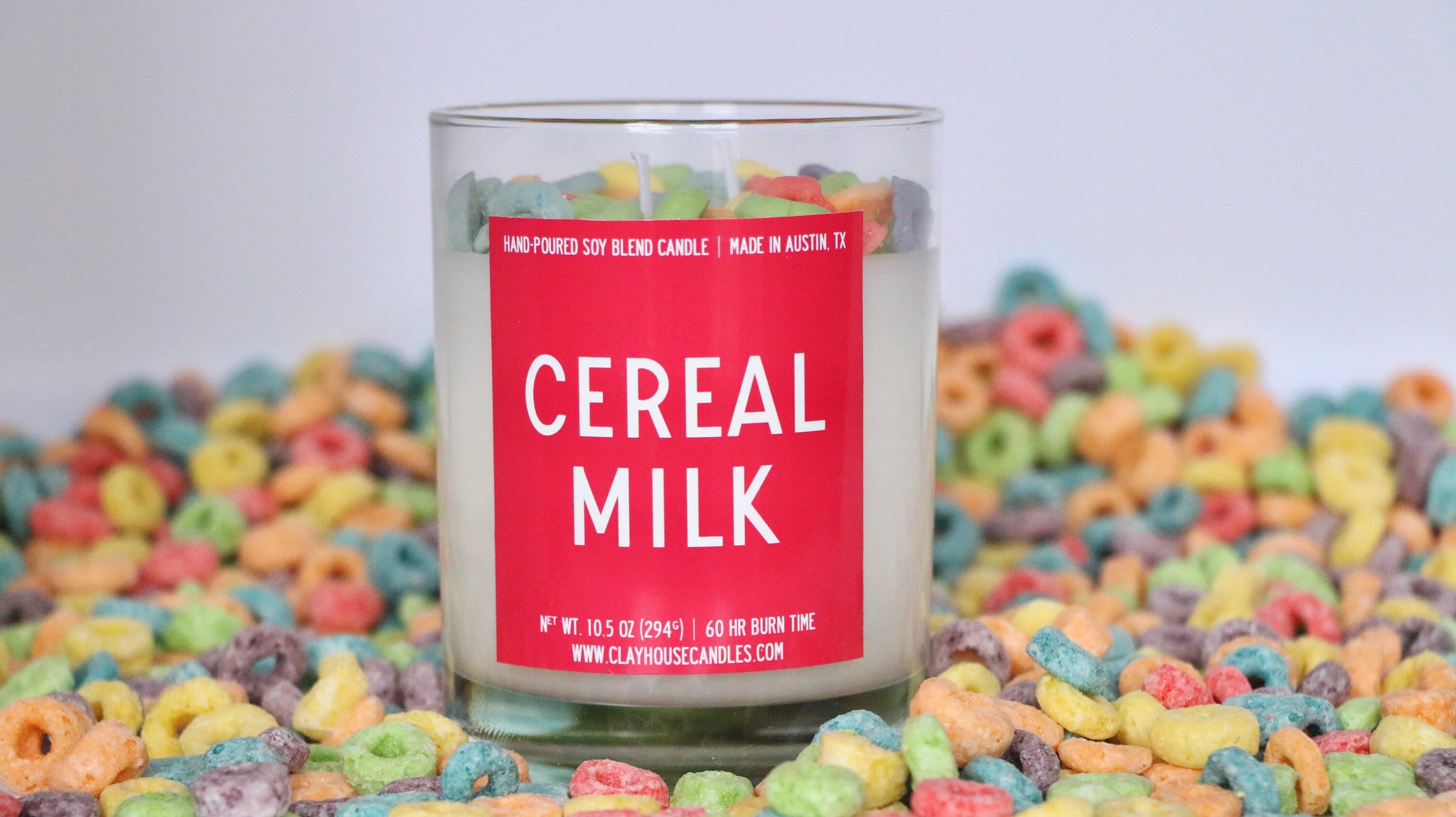 Cereal Milk Cereal Candle Fruit Loop Bowl Candle Funny Food Etsy