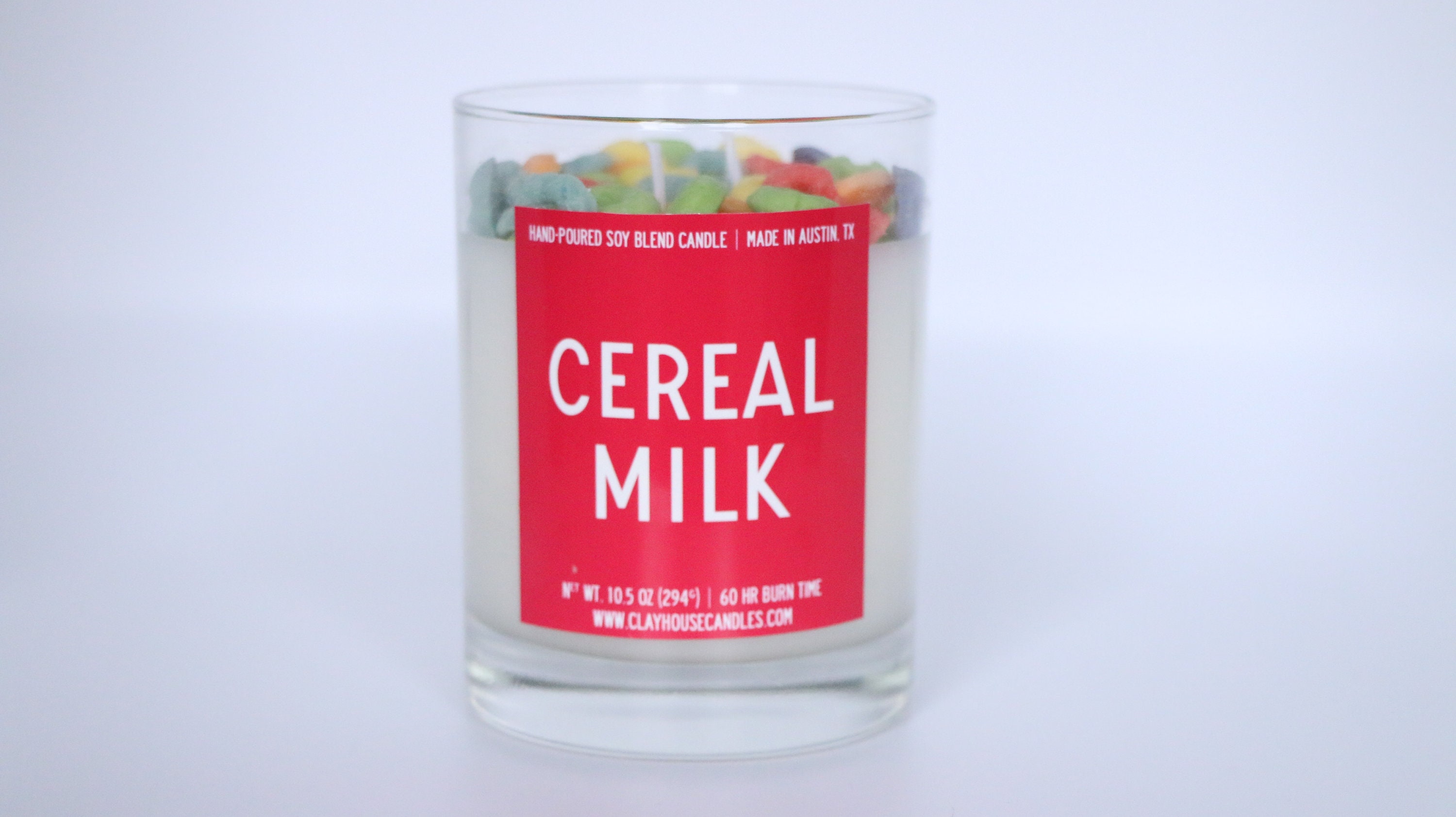 Cereal Milk Cereal Candle Fruit Loop Bowl Candle Funny Food Etsy