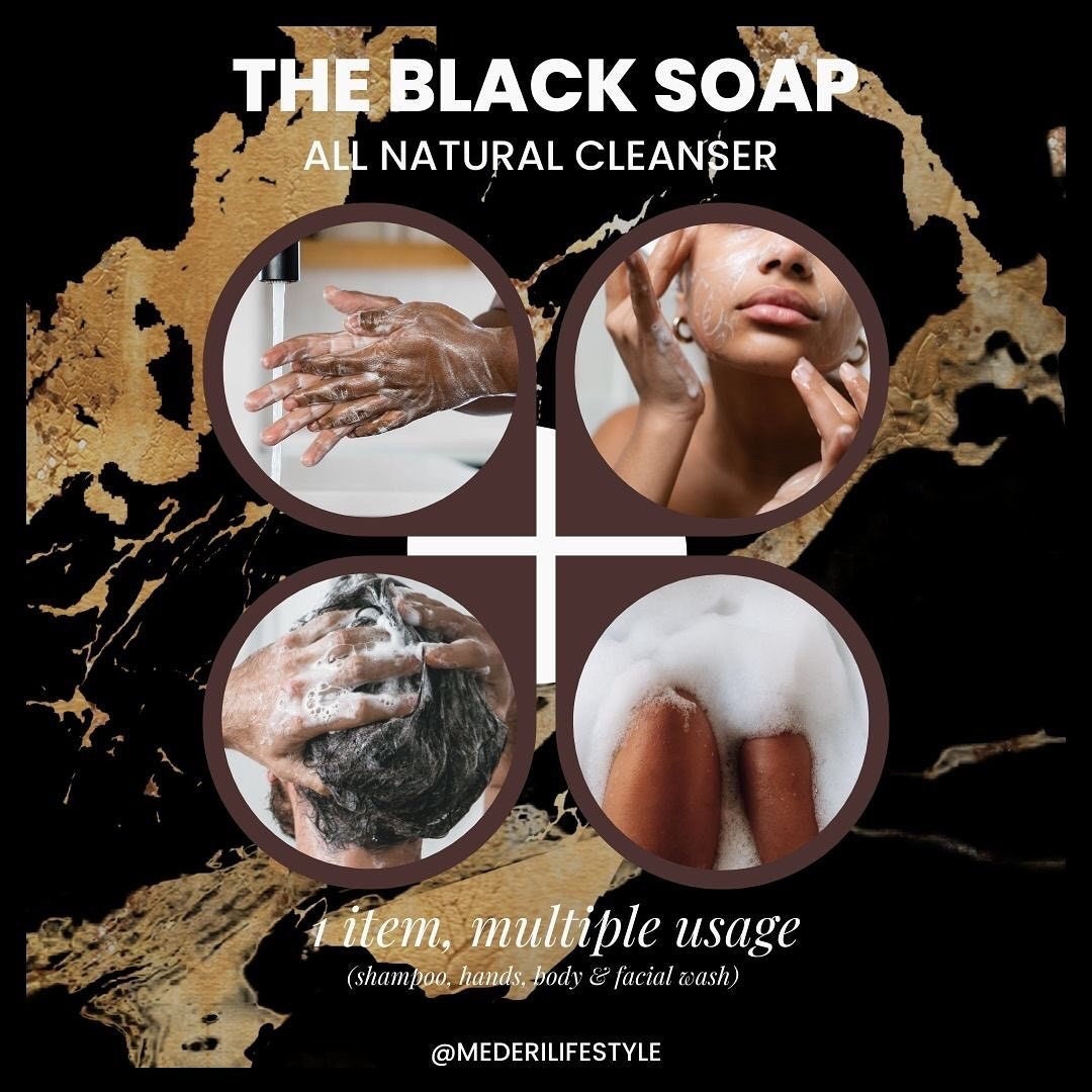 Halo | THE Black Liquid Soap | All Natural Organic Body, Hair, Facial ...