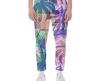 Tropical Joggers - Etsy