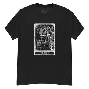 Tarotkaart Tower of Terror - Uniseks klassiek T-shirt