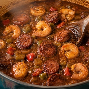 Gumbo with Shrimp and Andouille Sausage instant download pdf