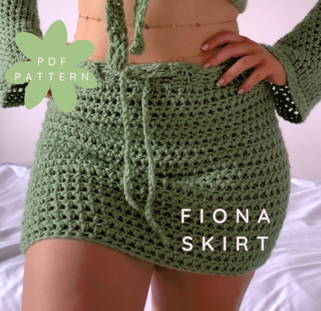 Faldas Cortas Polleras Tejidas Al Crochet Para NiÃ±as Para Niña