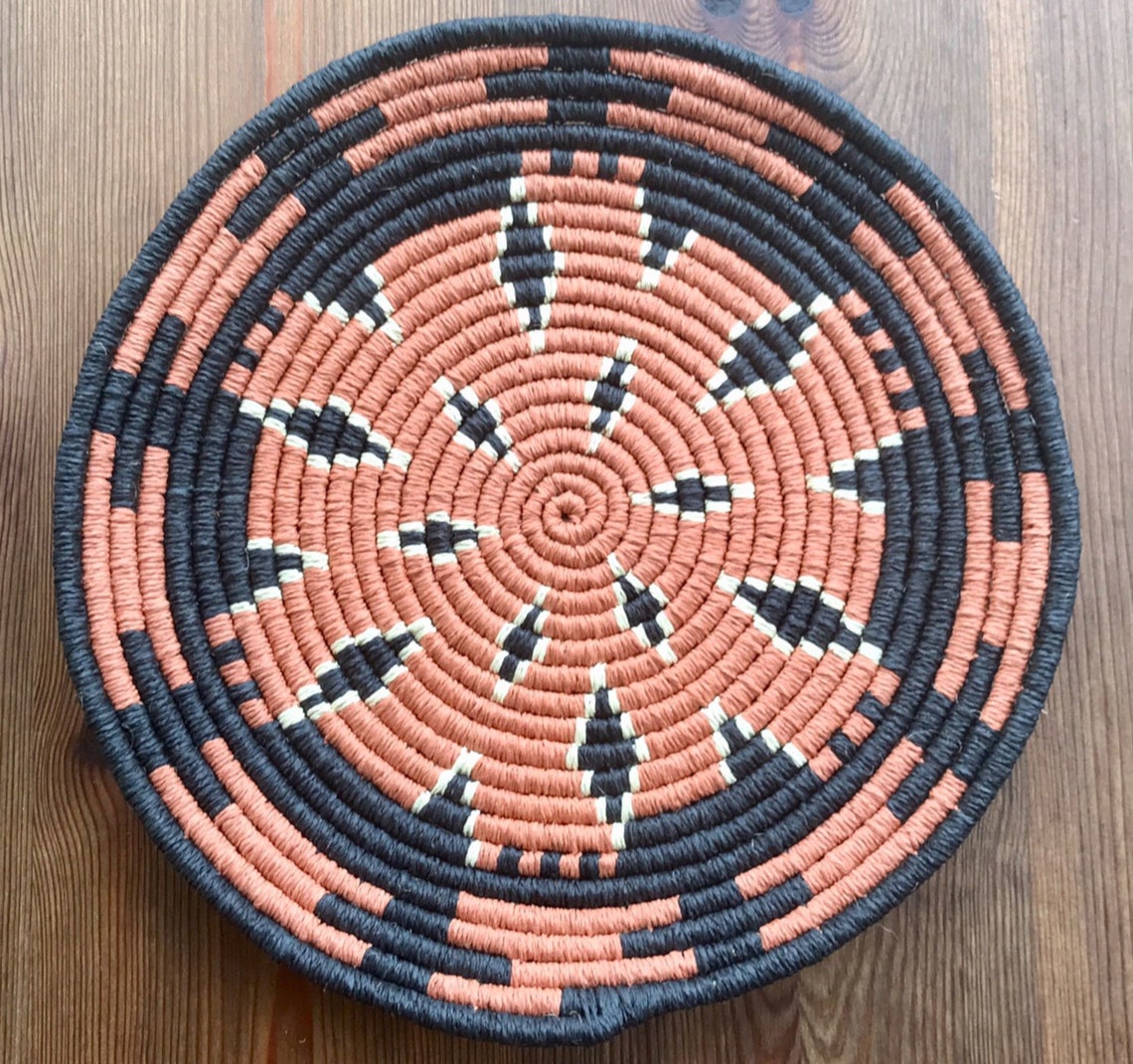 Large African Baskets Set of 6 Home Decor Set Large African Art Set