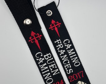 Camino de Santiago Embroidered Backpack Souvenir Strap New  Colors!