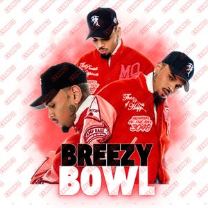 Chris Brown Fan Art Breezy Bowl Sublimation Digital Png Image Download, T Shirt