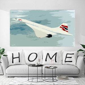 Concorde Poster - 4K Print - 5 Pack!