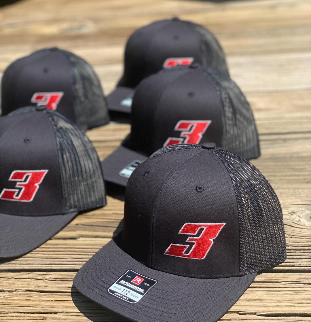5-pack Custom Embroidered Race Hats - Etsy