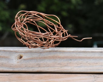 Genuine Twisted Copper Bird's Nest Ornaments