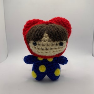 BTS BT21 Tata V Virkad Amigurumi Doll