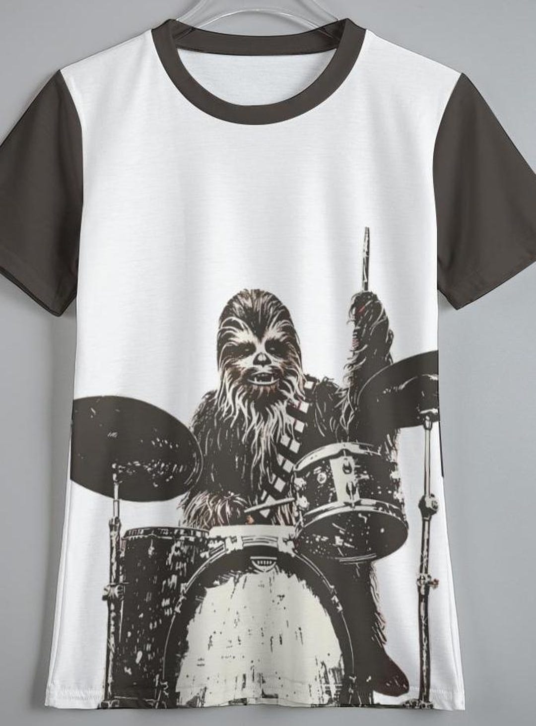 Star Wars Chewbacca on Drums Kid's T-shirt That Brings Together Music ...