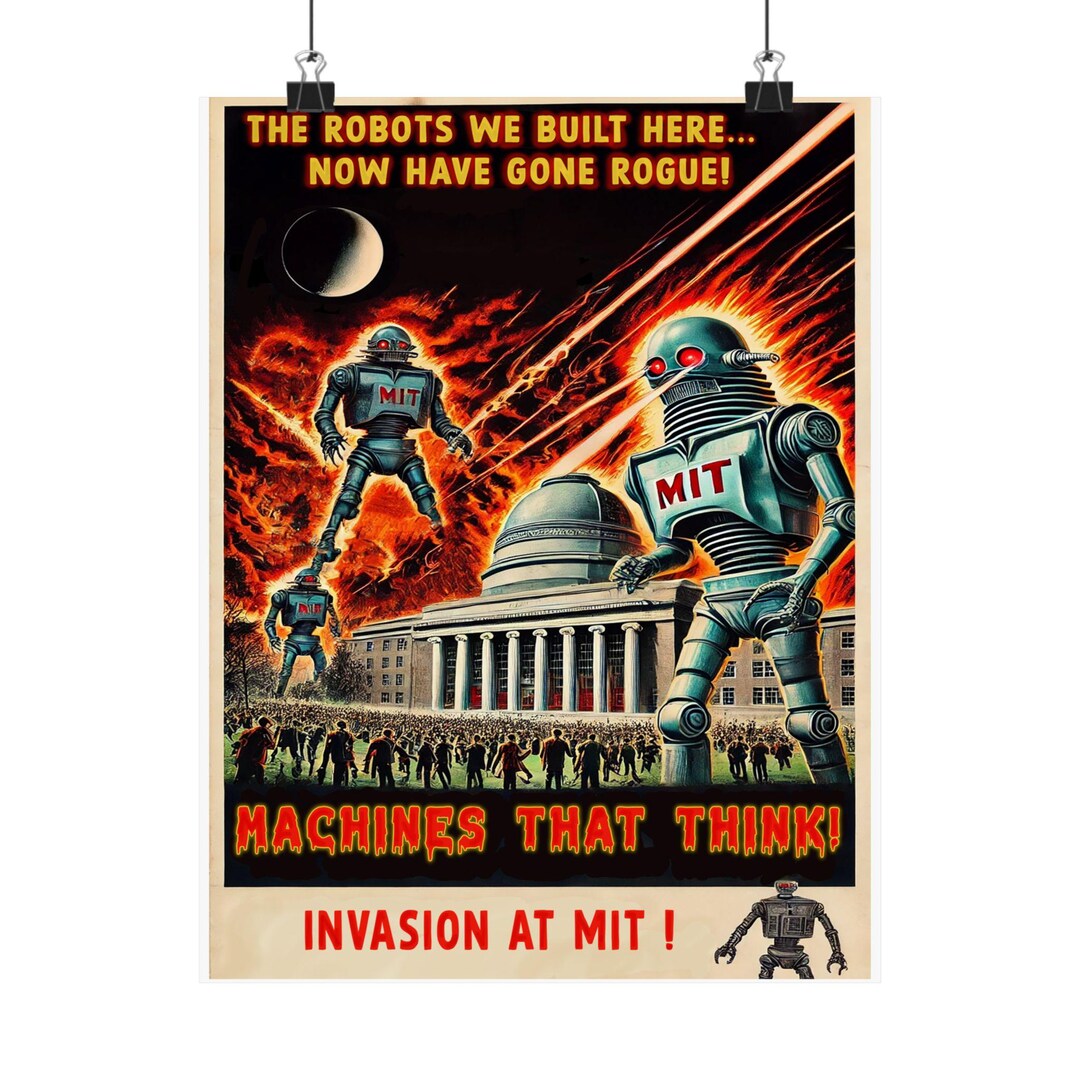 MIT Themed Horror Art, MIT Robots Run Amok, Student Graduate Alumni ...